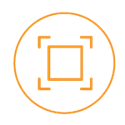 Orange Square Icon