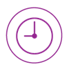 Purple Clock