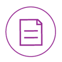 Purple Datasheet Icon