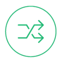 Teal Graph Icon